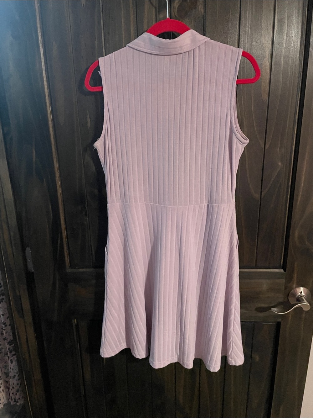 Kori Lilac Ribbed Button-Front Top - Picture 3 of 4